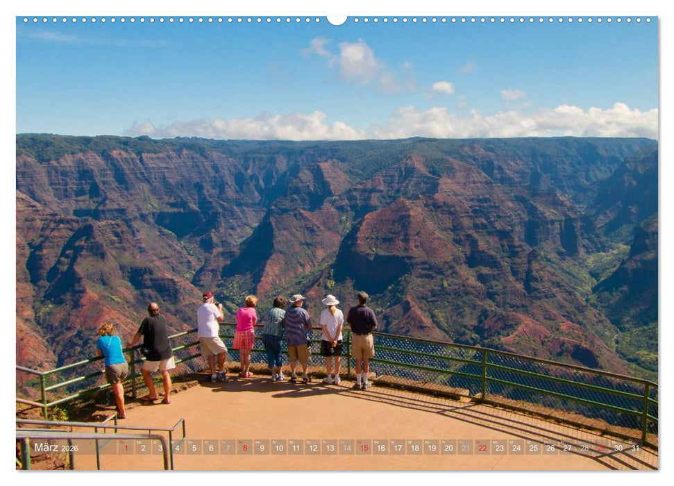 Hawaii und seine Aloha - Inseln (CALVENDO Wandkalender 2026)