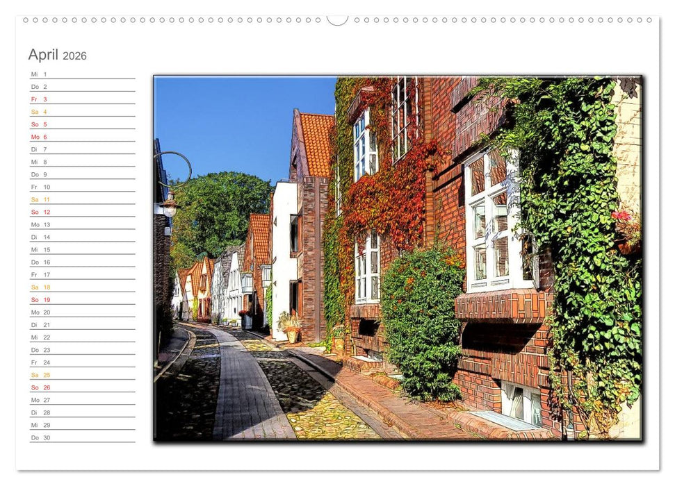 Jever - die Nordsee ganz nah (CALVENDO Wandkalender 2026)