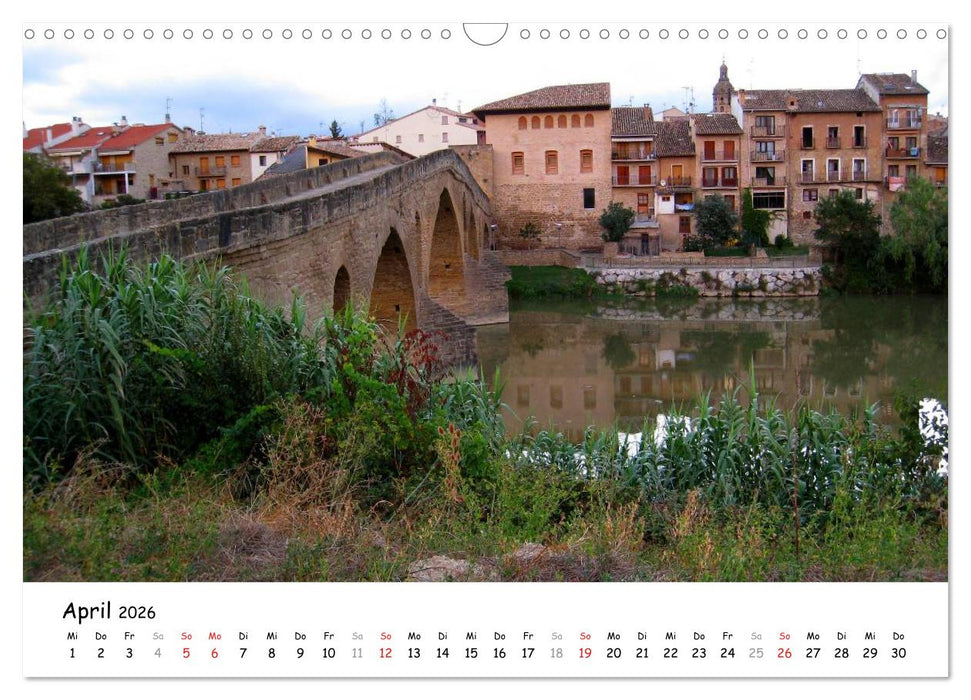Camino Frances - Jakobsweg (CALVENDO Wandkalender 2026)