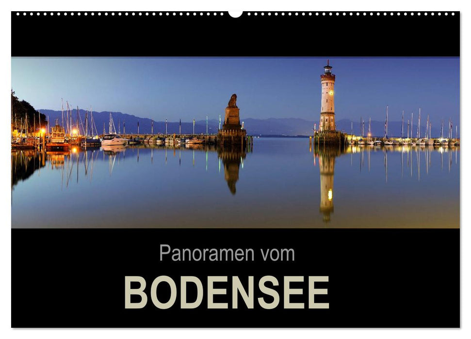 Panoramen vom Bodensee (CALVENDO Wandkalender 2026)