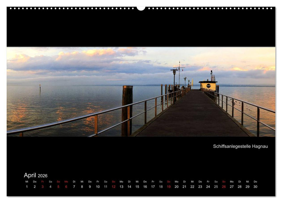 Panoramen vom Bodensee (CALVENDO Wandkalender 2026)