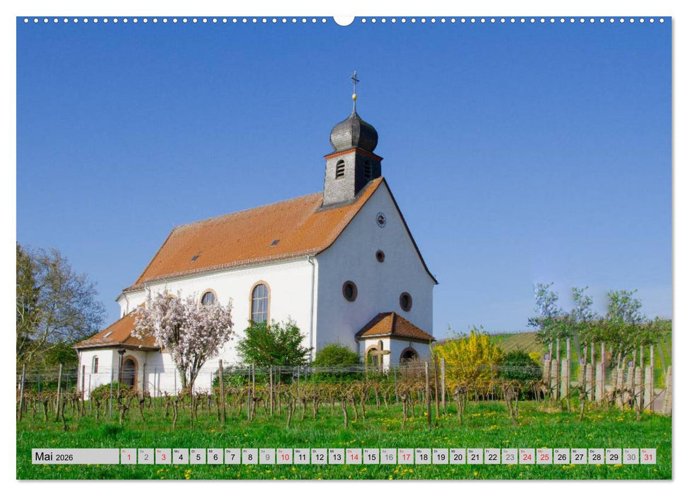 Kirchen und Kapellen (CALVENDO Wandkalender 2026)