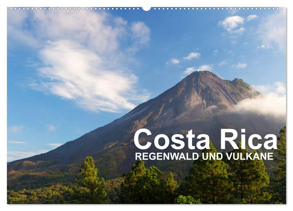 Costa Rica - Regenwald und Vulkane (CALVENDO Wandkalender 2026)