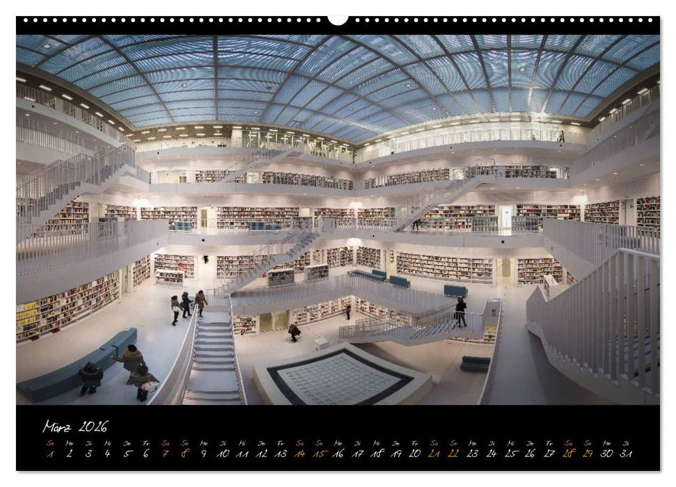 STUTTGART 2026 auf den zweiten Blick (CALVENDO Wandkalender 2026)