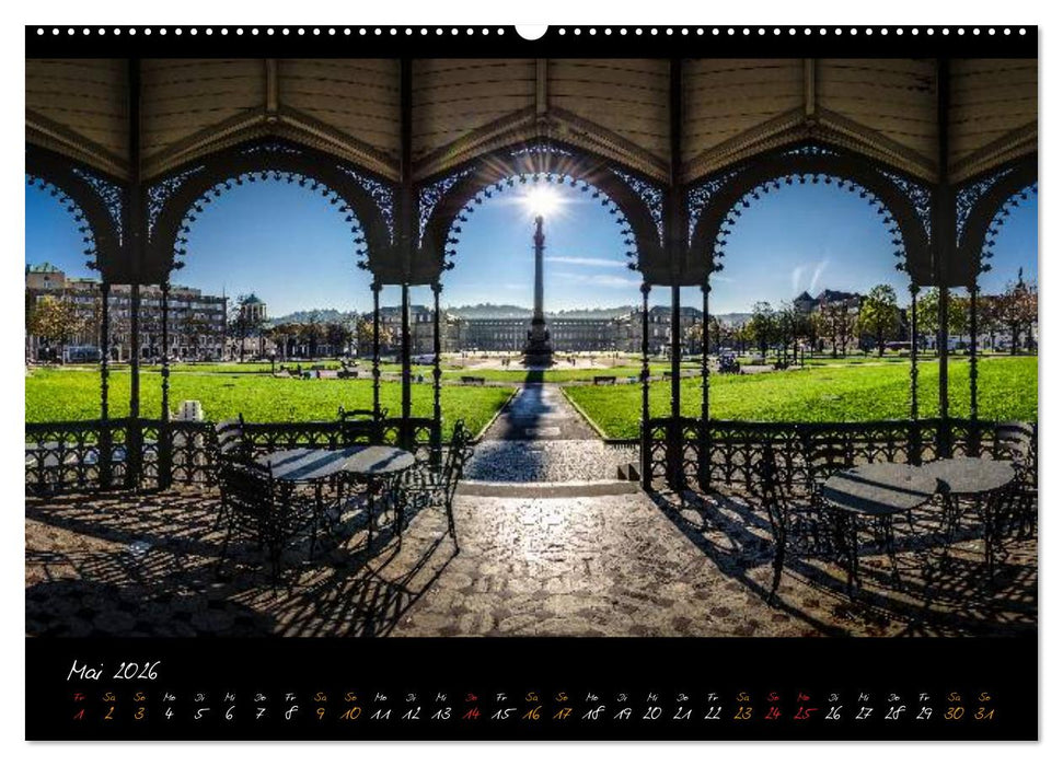 STUTTGART 2026 auf den zweiten Blick (CALVENDO Wandkalender 2026)