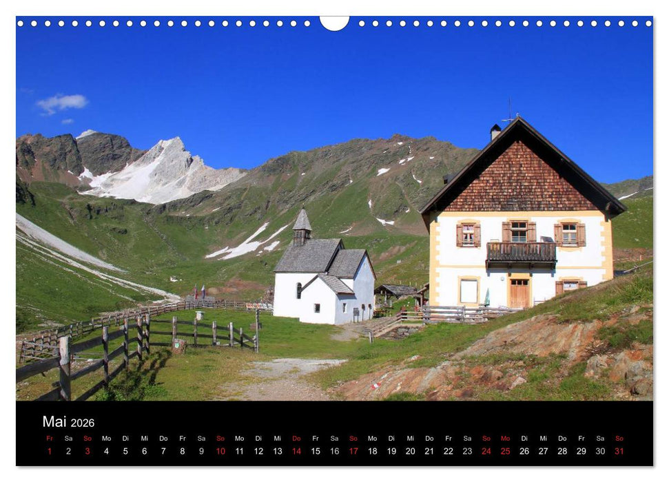 Südtirol, die Perle Italiens (CALVENDO Wandkalender 2026)