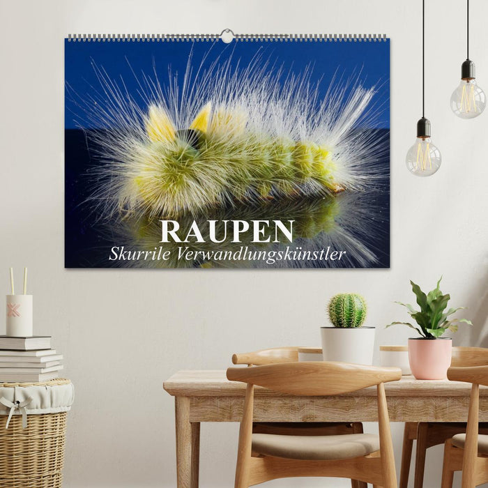 Raupen - Skurrile Verwandlungskünstler (CALVENDO Wandkalender 2026)