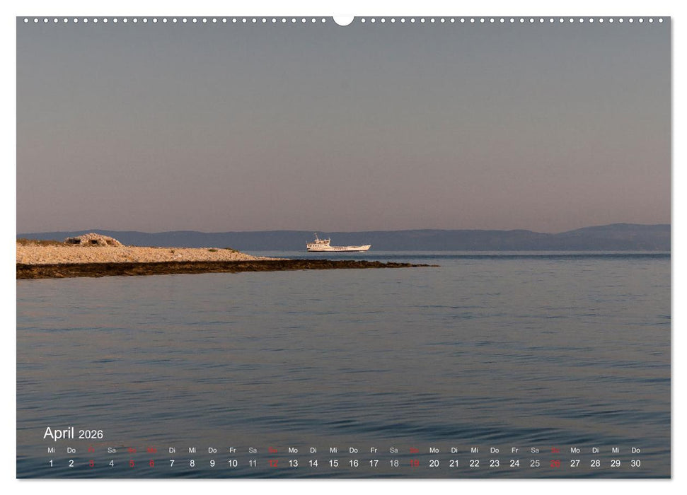 OFFSHORE KROATIEN (CALVENDO Premium Wandkalender 2026)
