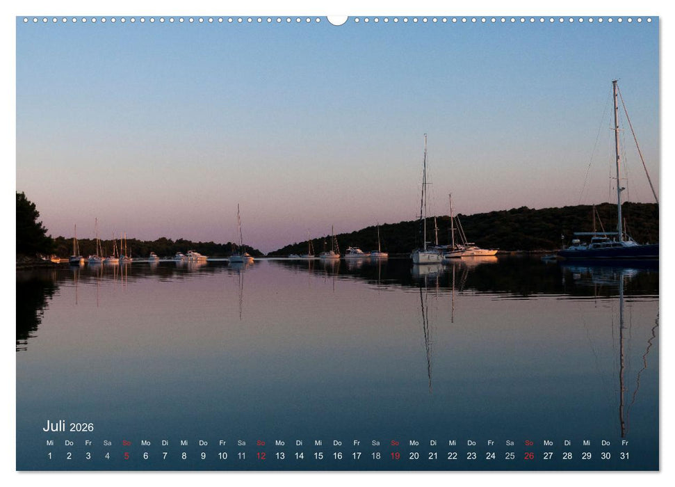 OFFSHORE KROATIEN (CALVENDO Premium Wandkalender 2026)