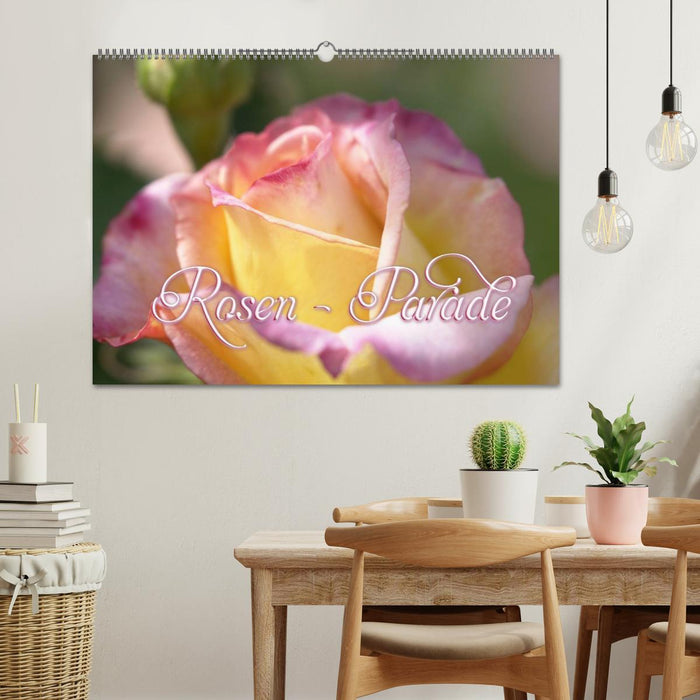 Rosen - Parade (CALVENDO Wandkalender 2026)