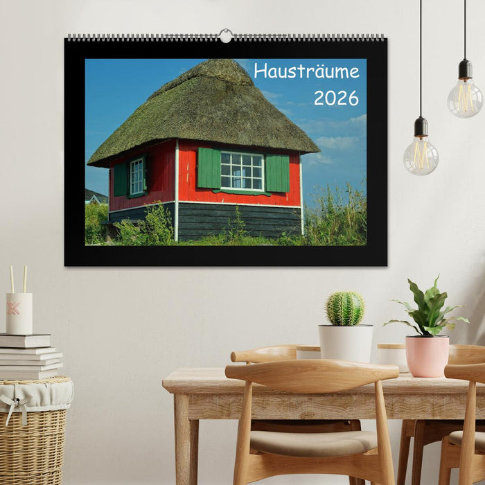 Hausträume 2026 (CALVENDO Wandkalender 2026)