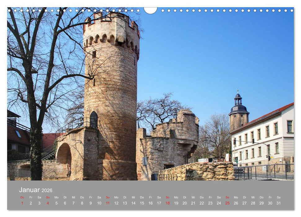 Jena in Thüringen (CALVENDO Wandkalender 2026)