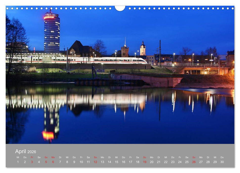 Jena in Thüringen (CALVENDO Wandkalender 2026)