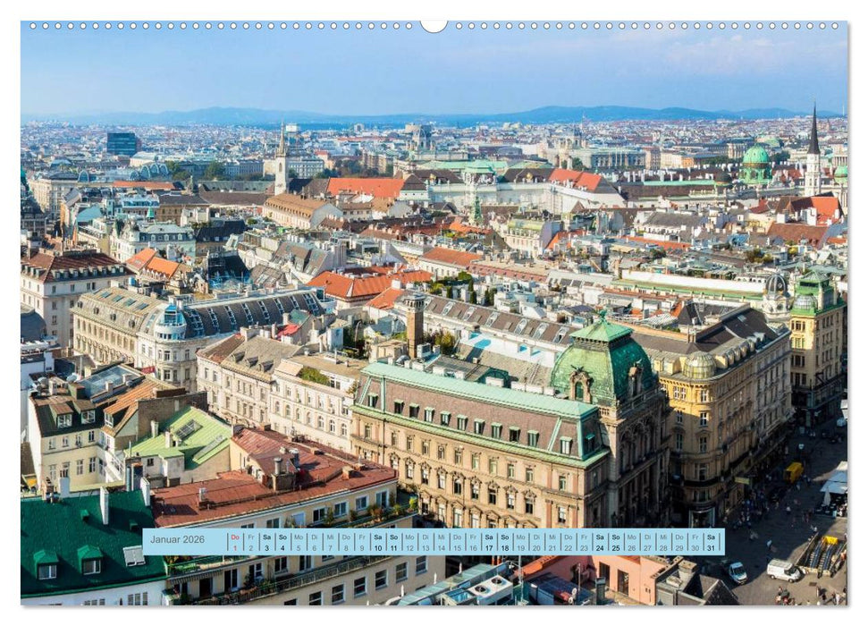 Wien für Liebhaber und Interessierte (CALVENDO Wandkalender 2026)