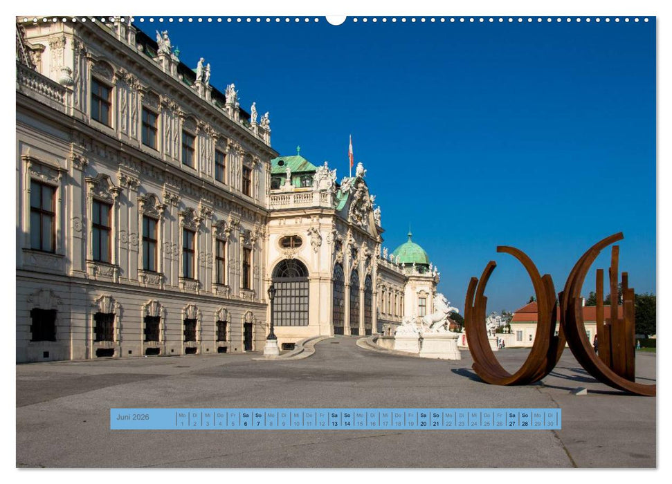 Wien für Liebhaber und Interessierte (CALVENDO Wandkalender 2026)
