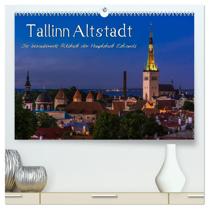 Tallinn Altstadt (CALVENDO Premium Wandkalender 2026)