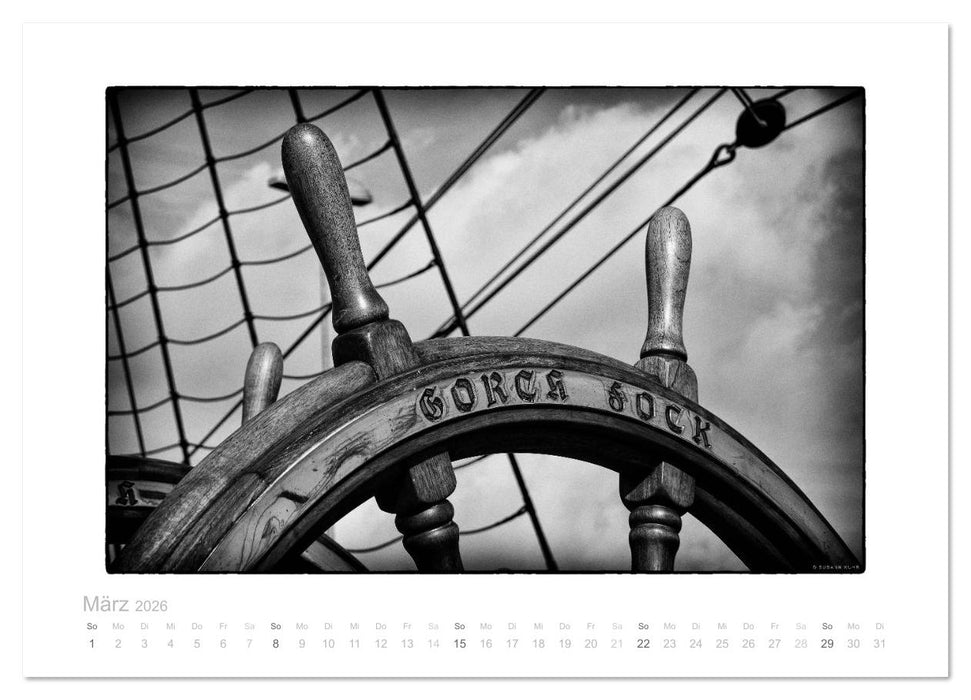 Gorch Fock - zeitlose Eindrücke (CALVENDO Premium Wandkalender 2026)