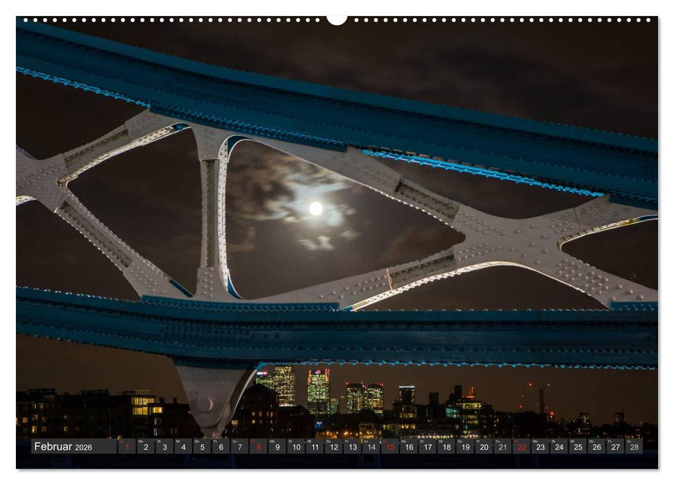 London Light (CALVENDO Premium Wandkalender 2026)