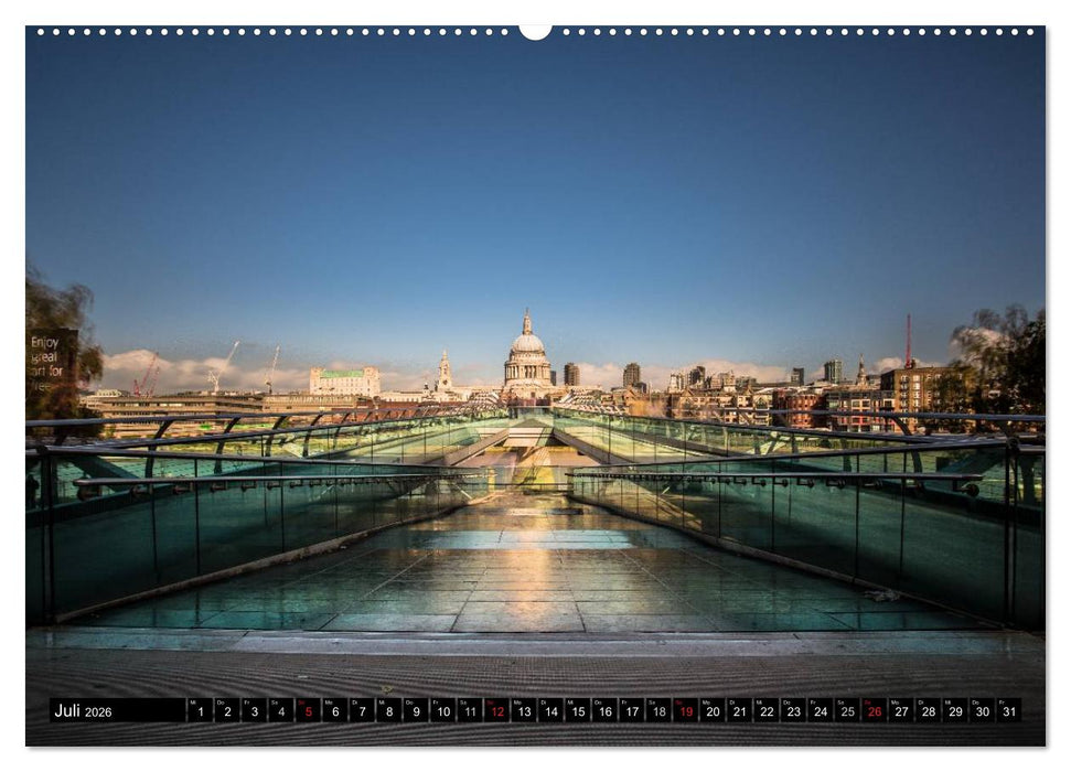 Wundervolles London (CALVENDO Premium Wandkalender 2026)