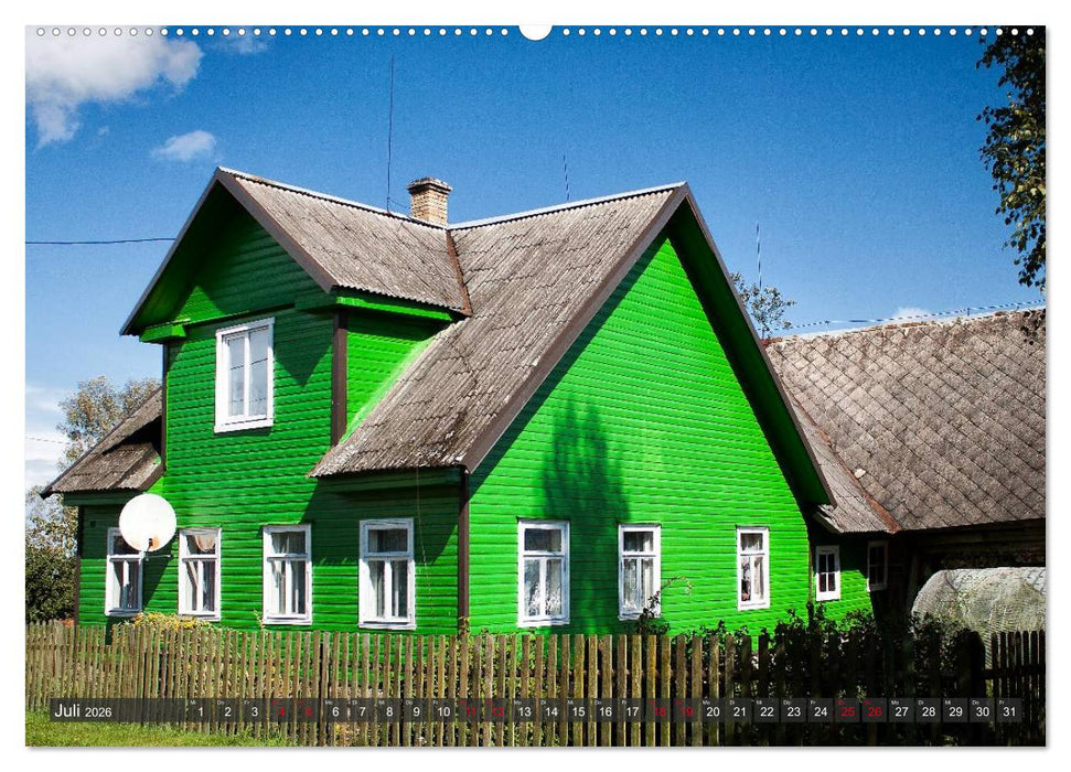 Das Baltikum - Unterwegs in faszinierenden Kulturlandschaften (CALVENDO Premium Wandkalender 2026)
