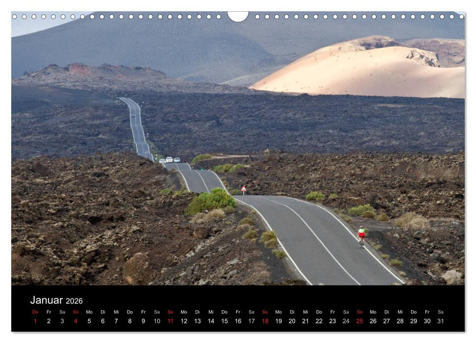 Roadbike Dreams. Traumstraßen in Europa (CALVENDO Wandkalender 2026)