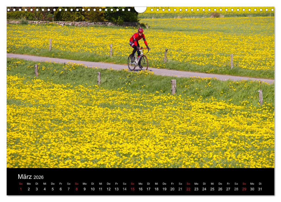 Roadbike Dreams. Traumstraßen in Europa (CALVENDO Wandkalender 2026)