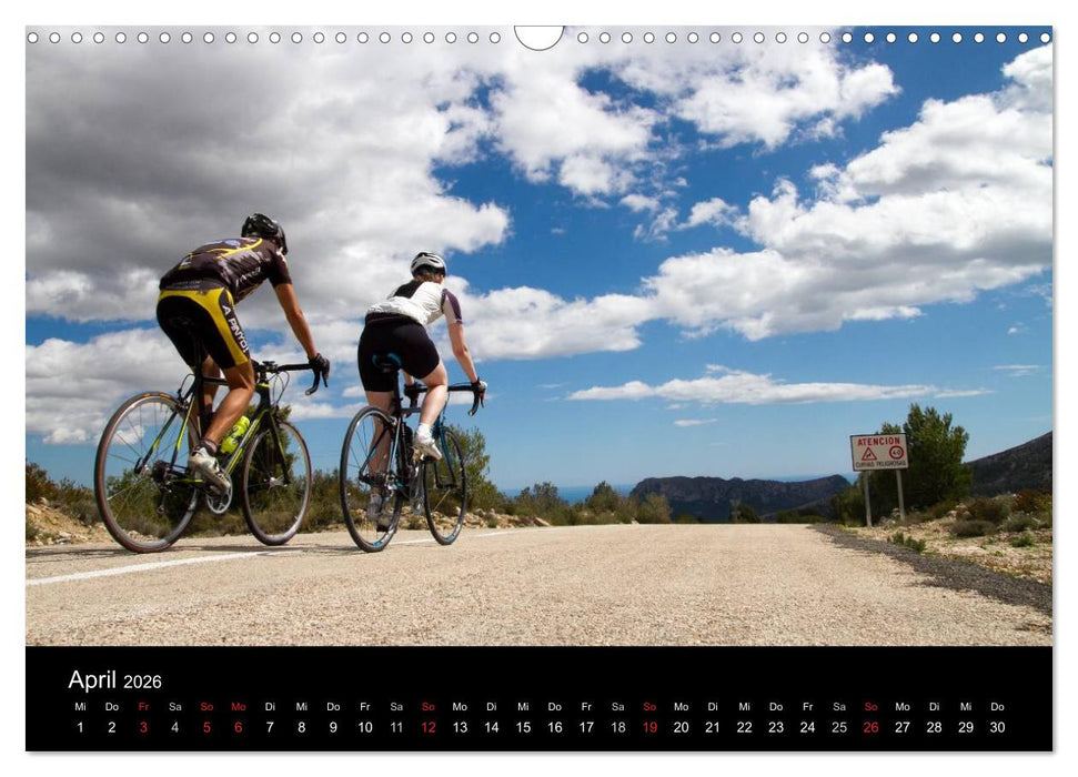 Roadbike Dreams. Traumstraßen in Europa (CALVENDO Wandkalender 2026)