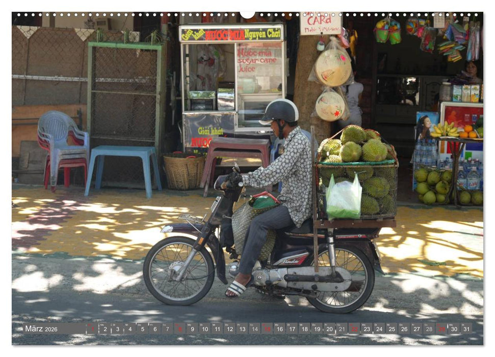 Menschen in Vietnam (CALVENDO Wandkalender 2026)