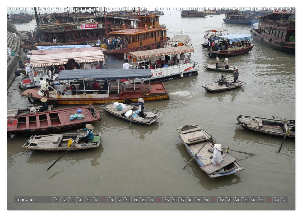 Menschen in Vietnam (CALVENDO Wandkalender 2026)