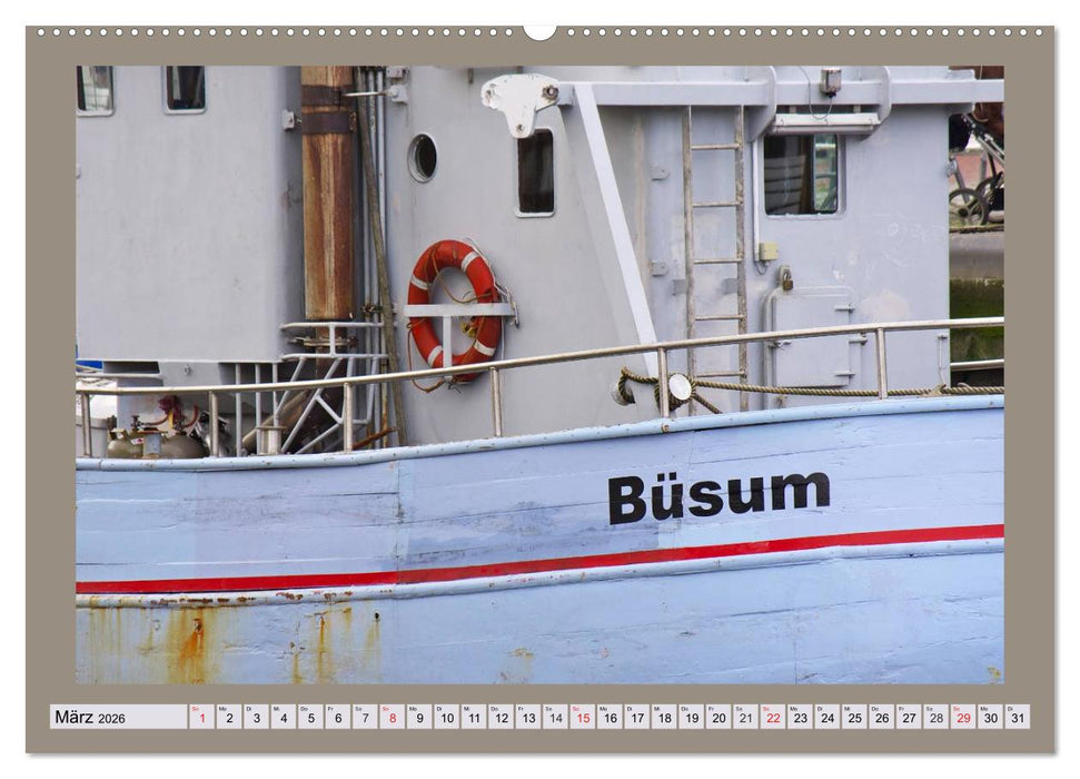 Büsum an der Nordsee (CALVENDO Premium Wandkalender 2026)