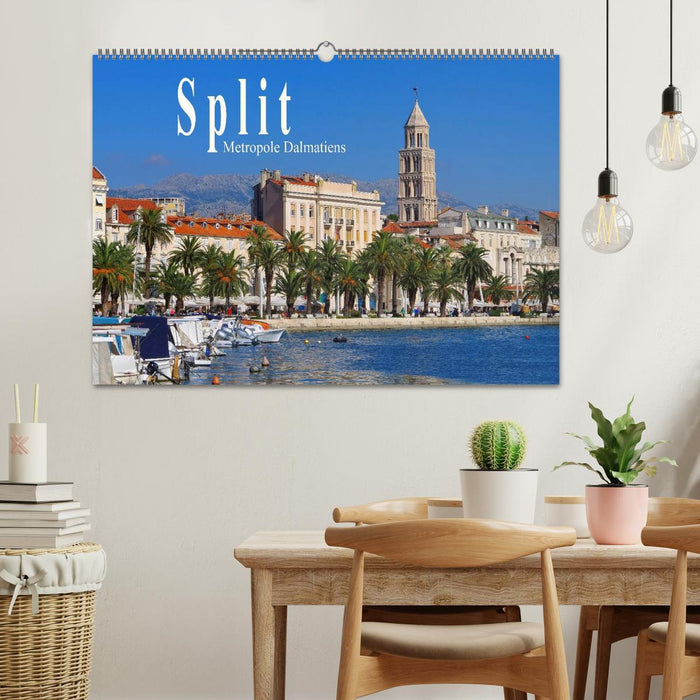 Split Metropole Dalmatiens (CALVENDO Wandkalender 2026)