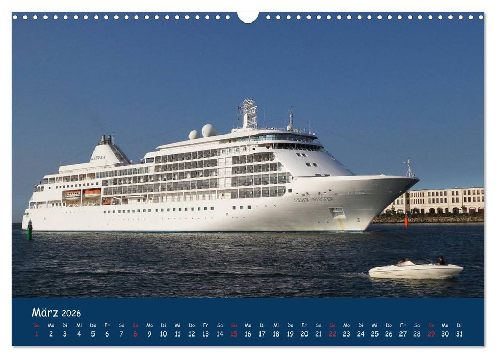 Traumschiffe im Norden (CALVENDO Wandkalender 2026)