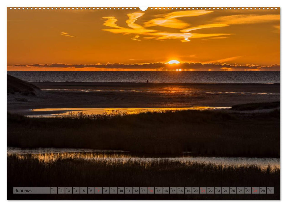 ST. PETER-ORDING PURistisch (CALVENDO Wandkalender 2026)