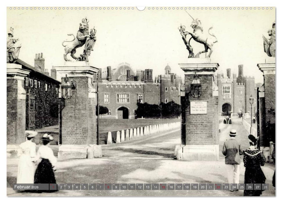 Schönes altes London in historischen Bildern (CALVENDO Wandkalender 2026)