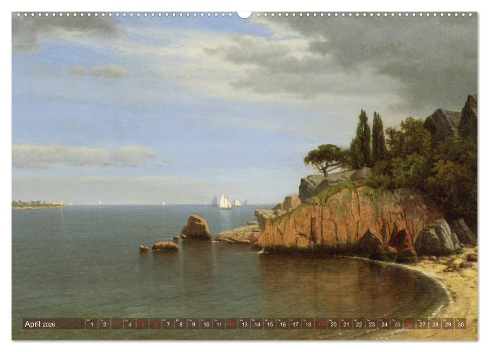 Gemalte Landschaften (CALVENDO Premium Wandkalender 2026)