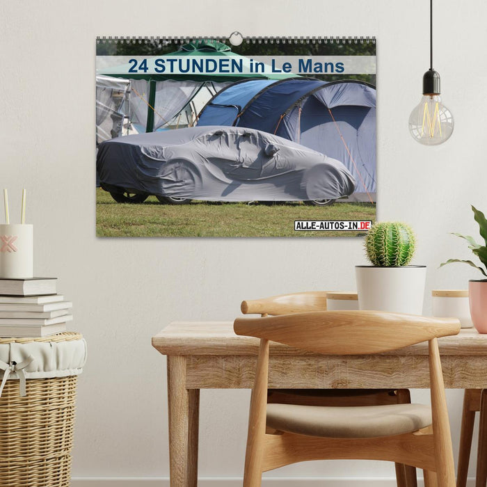 24 Stunden in Le Mans (CALVENDO Wandkalender 2026)