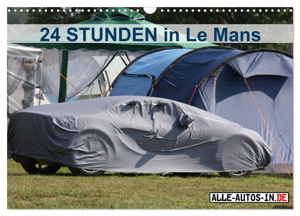 24 Stunden in Le Mans (CALVENDO Wandkalender 2026)
