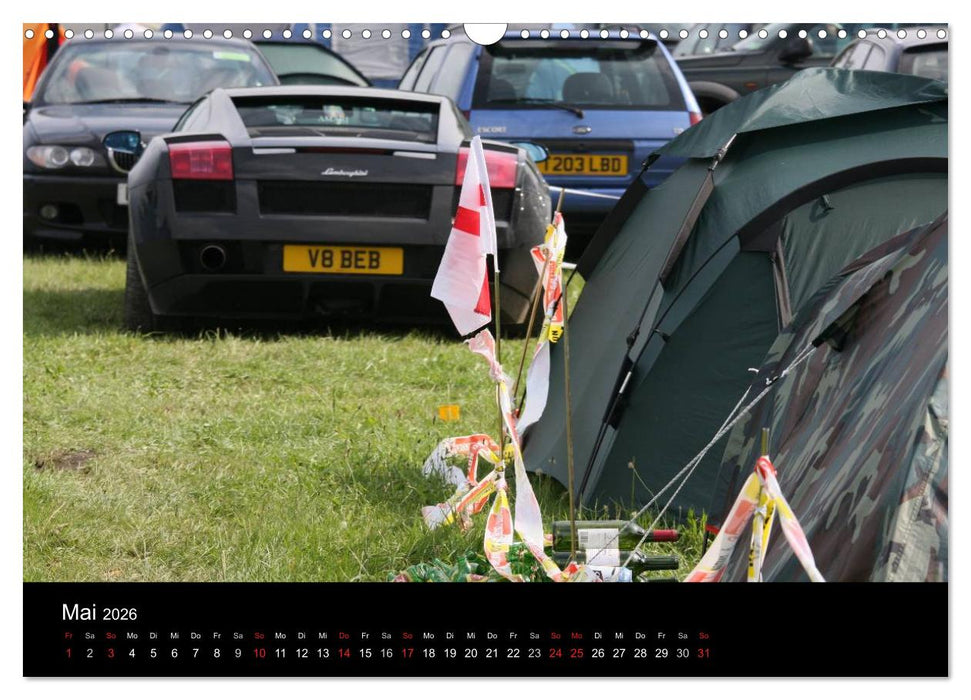 24 Stunden in Le Mans (CALVENDO Wandkalender 2026)