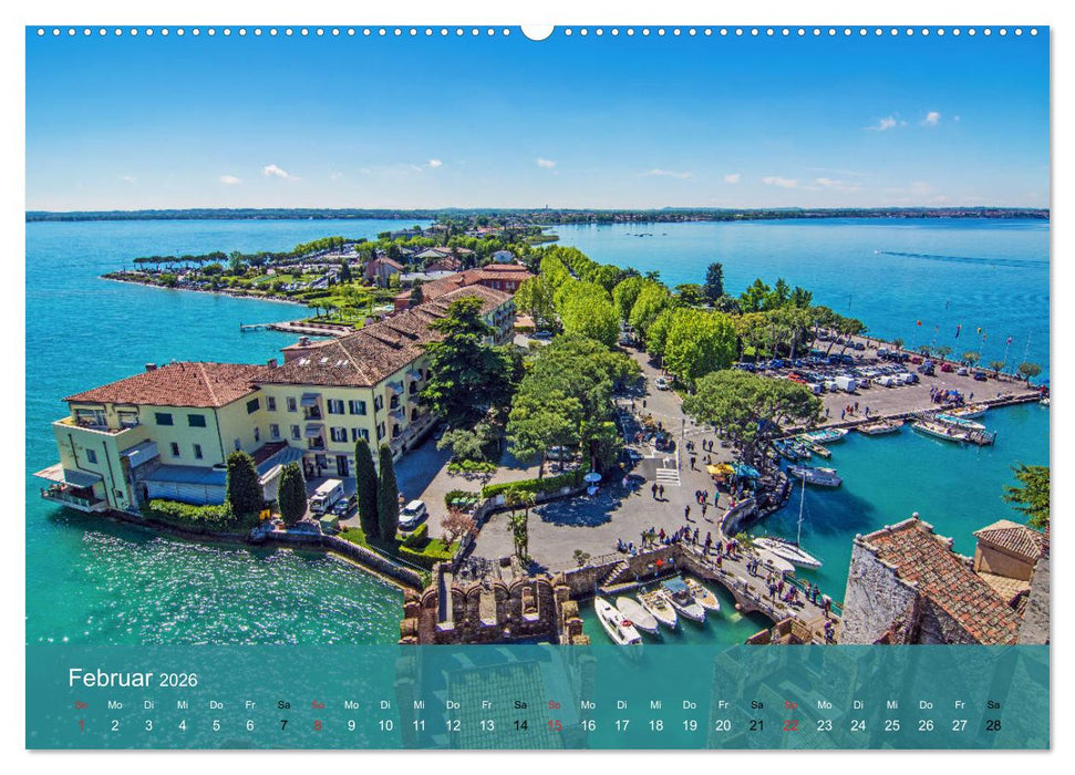 Gardasee - lago di Garda by Sascha Ferrari (CALVENDO Premium Wandkalender 2026)