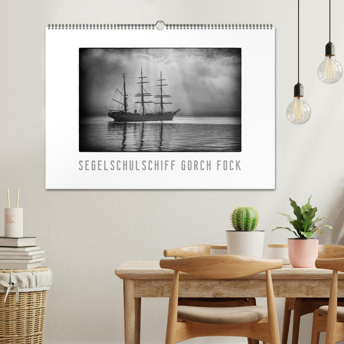 Gorch Fock - zeitlose Eindrücke (CALVENDO Wandkalender 2026)