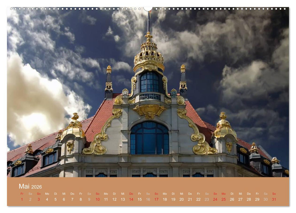 Leipzig - Vom Jugendstil zum Art Deco (CALVENDO Premium Wandkalender 2026)