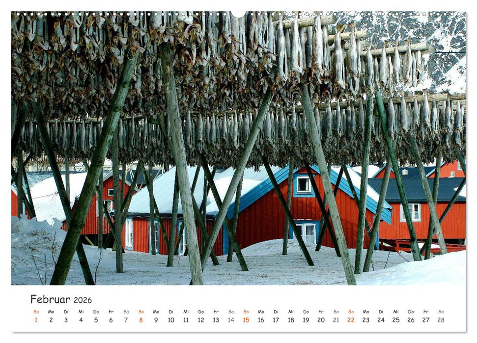 Nordnorwegen im Licht (CALVENDO Premium Wandkalender 2026)