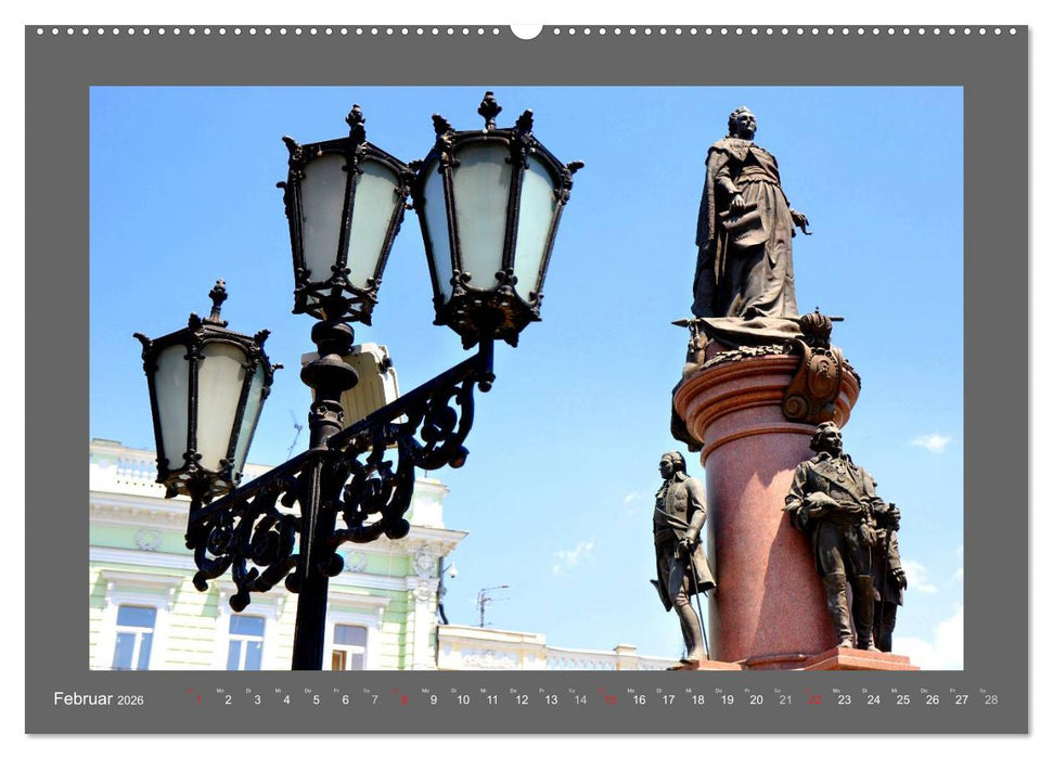 Odessa - Ukrainische Metropole am Schwarzen Meer (CALVENDO Premium Wandkalender 2026)