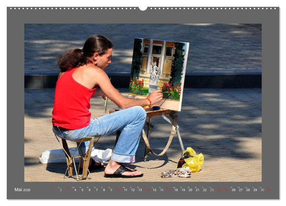 Odessa - Ukrainische Metropole am Schwarzen Meer (CALVENDO Premium Wandkalender 2026)