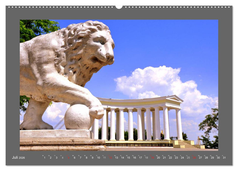 Odessa - Ukrainische Metropole am Schwarzen Meer (CALVENDO Premium Wandkalender 2026)