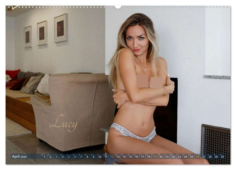 Erotik Fotoart - Natural Honeys (CALVENDO Wandkalender 2026)