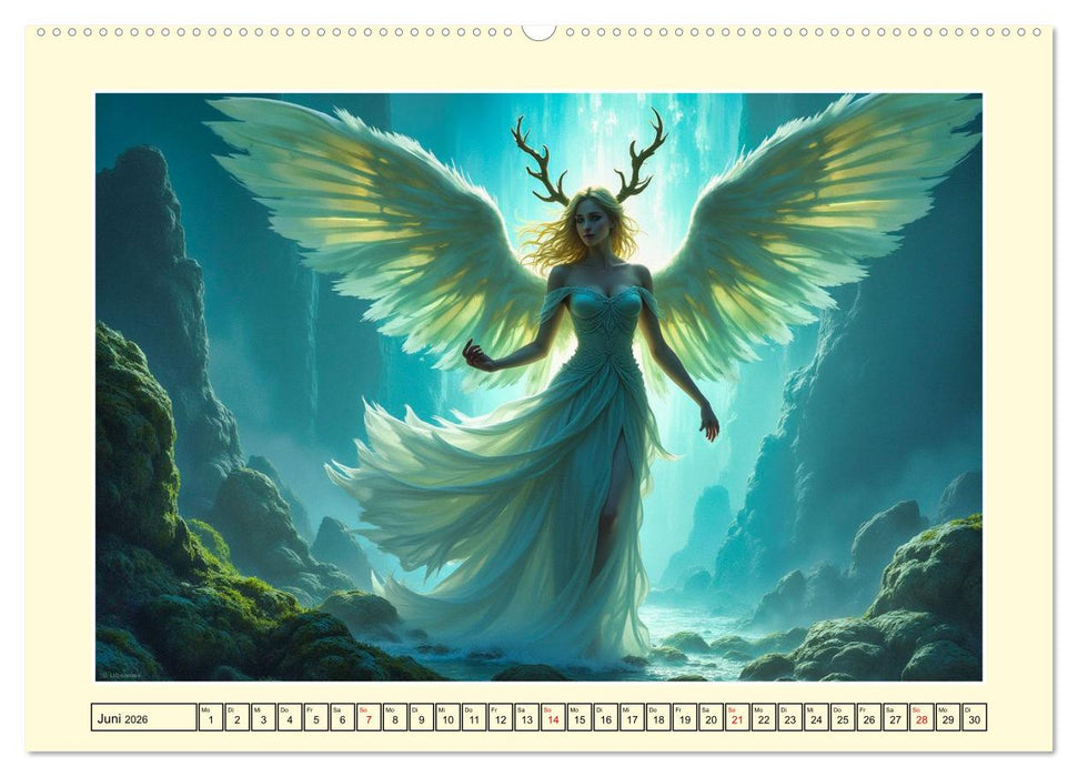 Der ewige Kampf - Gut gegen Böse (CALVENDO Wandkalender 2026)