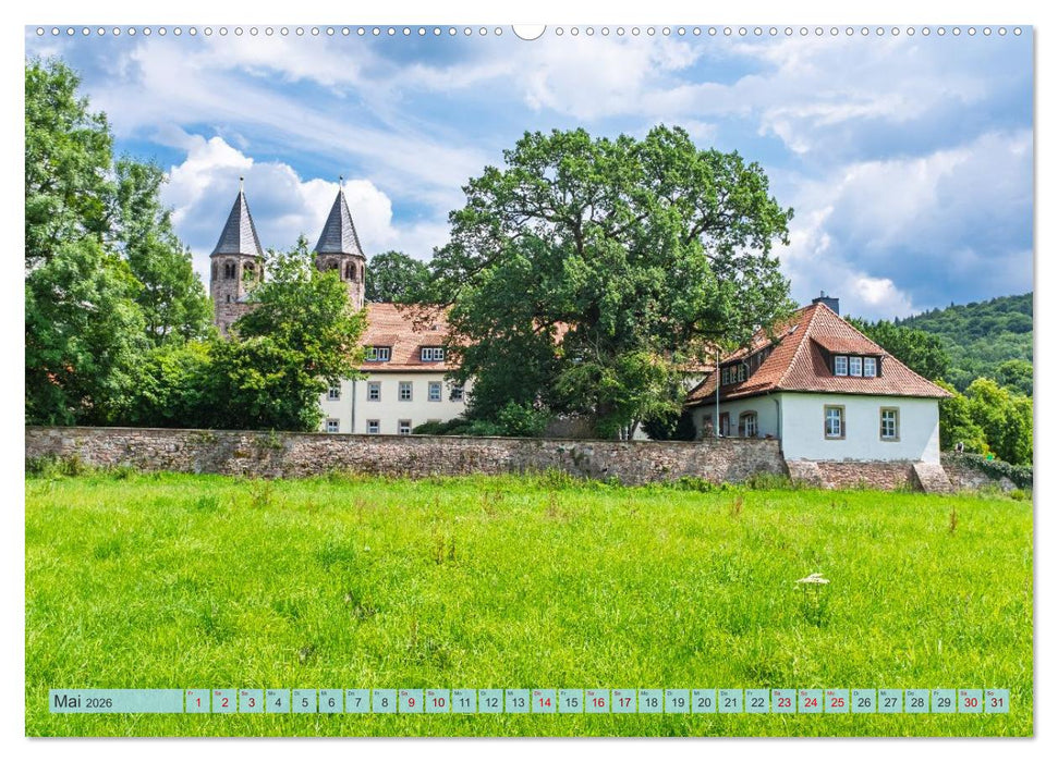 Die Obere Weser - Von Hannoversch Münden bis Bad Karlshafen (CALVENDO Premium Wandkalender 2026)