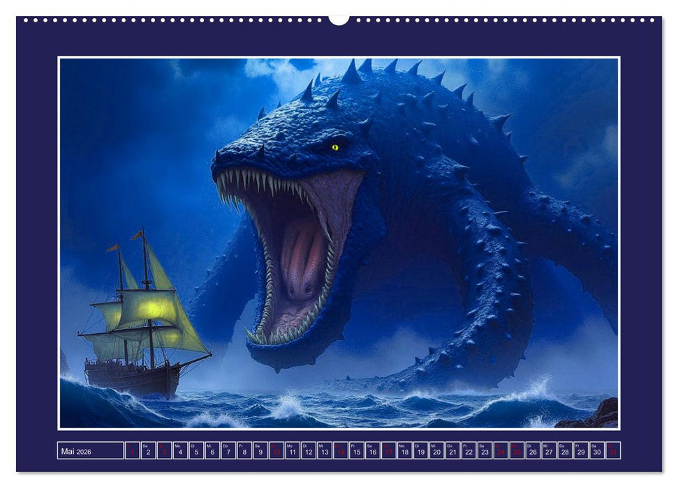 Der ewige Kampf - Gut gegen Böse (CALVENDO Premium Wandkalender 2026)