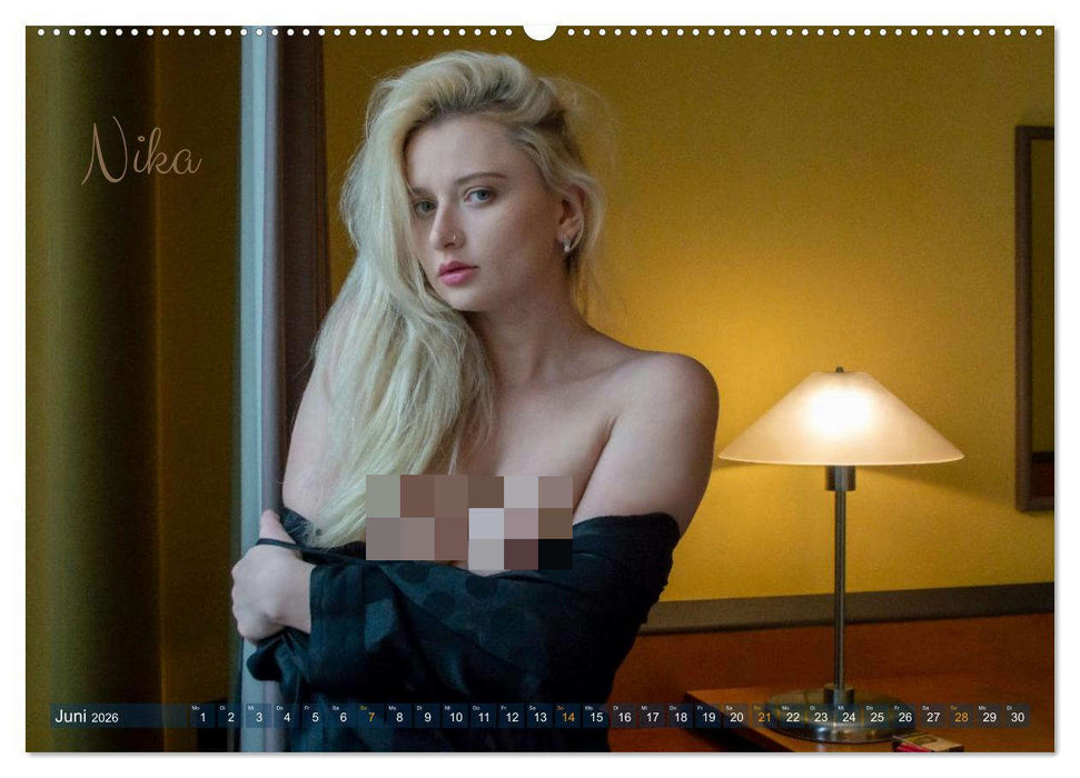 Erotik Fotoart - Natural Honeys (CALVENDO Premium Wandkalender 2026)